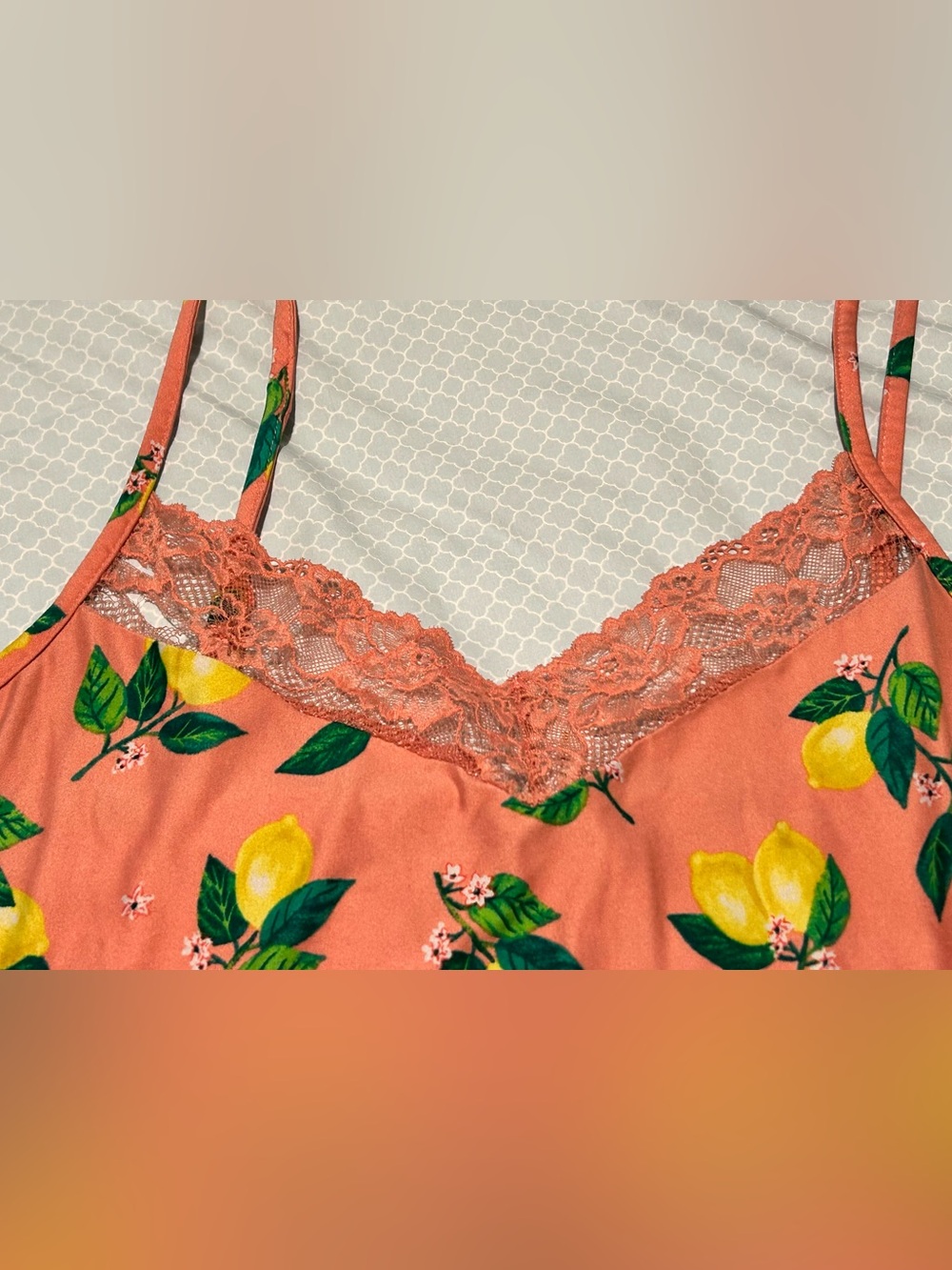 Chemise Nightgown Lot - Leopard + Floral/Tropical Prints - Picture 13 of 16